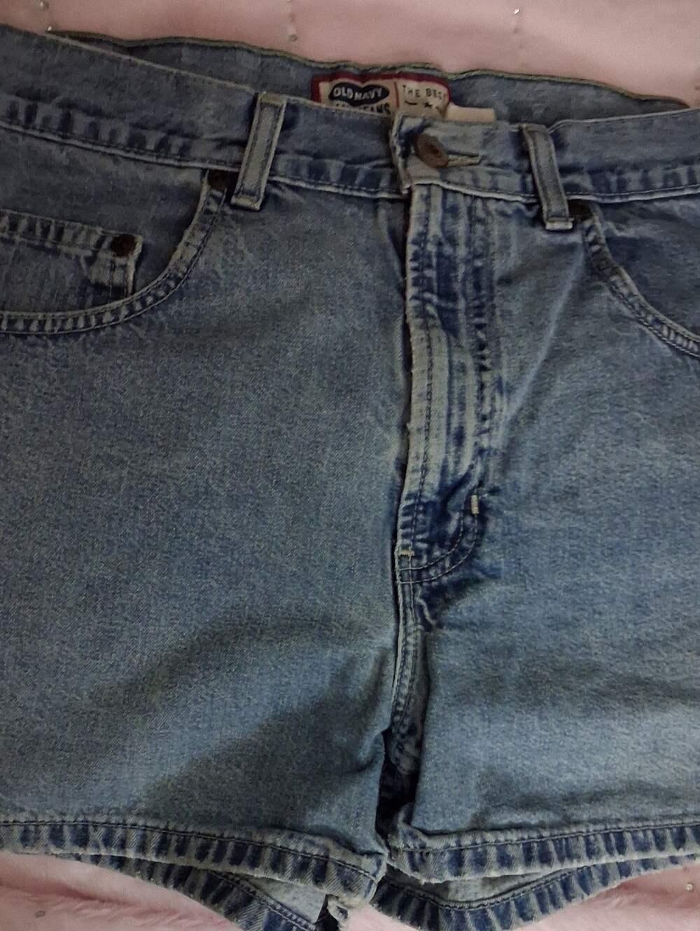 Old Navy Men's Light Wash Jean Shorts